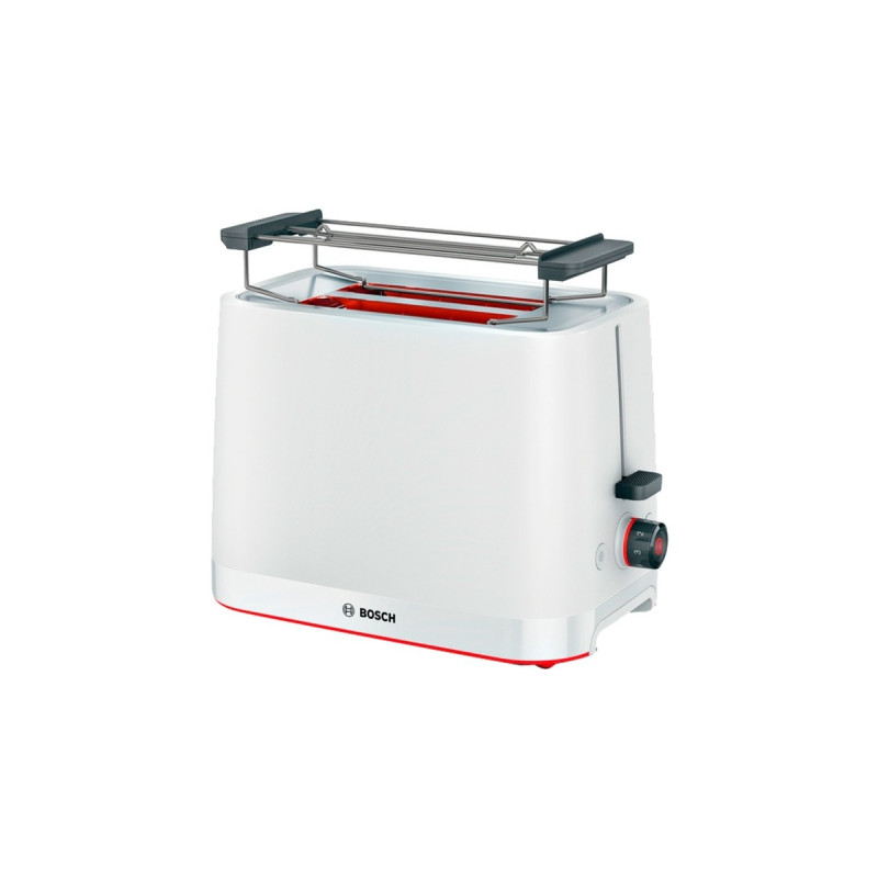 Bosch Kompakt-Toaster MyMoment TAT3M121(weiß, 950 Watt, für 2 Scheiben Toast)