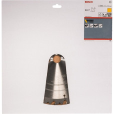 Bosch Kreissägeblatt Construct Wood, Ø 350mm, 24Z(Bohrung 30mm, für Tischkreissägen)