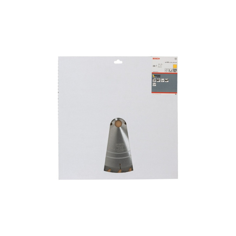 Bosch Kreissägeblatt Construct Wood, Ø 400mm, 28Z(Bohrung 30mm, für Tischkreissägen)