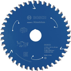 Bosch Kreissägeblatt Expert for Aluminium, Ø 120mm, 42Z(Bohrung 20mm, für Akku-Handkreissägen)