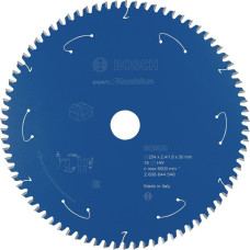 Bosch Kreissägeblatt Expert for Aluminium, Ø 254mm, 78Z(Bohrung 30mm, für Akku-Tischkreissägen)