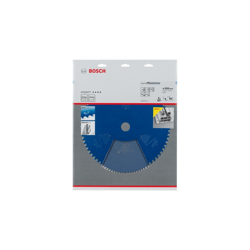 Bosch Kreissägeblatt Expert for Aluminium, Ø 305mm, 96Z(Bohrung 30mm, für Kapp- & Gehrungssägen)