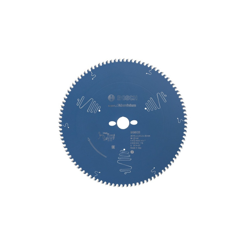 Bosch Kreissägeblatt Expert for Aluminium, Ø 315mm, 96Z(Bohrung 30mm, für Kapp- & Gehrungssägen)