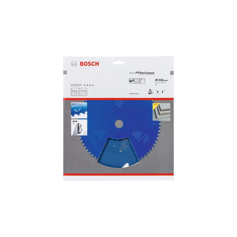 Bosch Kreissägeblatt Expert for Fibre Cement, Ø 165mm, 4Z(Bohrung 30mm, für Kapp- & Gehrungssägen)
