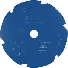 Bosch Kreissägeblatt Expert for Fibre Cement, Ø 250mm, 6Z(Bohrung 30mm, für Akku-Kappsägen)