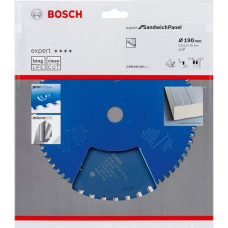 Bosch Kreissägeblatt Expert for Sandwich Panel, Ø 190mm, 36Z(Bohrung 30mm, für Handkreissägen)