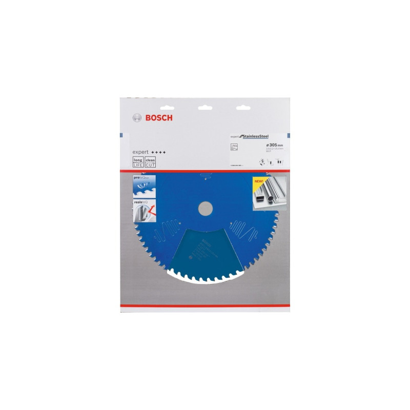Bosch Kreissägeblatt Expert for Stainless Steel, Ø 305mm, 60Z(Bohrung 25,4mmm, für Kapp- & Gehrungssägen)