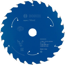 Bosch Kreissägeblatt Expert for Wood, Ø 160mm, 24Z(Bohrung 20mm, für Akku-Handkreissägen)