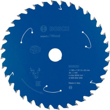 Bosch Kreissägeblatt Expert for Wood, Ø 165mm, 36Z(Bohrung 20mm, für Akku-Handkreissägen)
