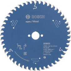Bosch Kreissägeblatt Expert for Wood, Ø 180mm, 48Z(Bohrung 20mm, für Handkreissägen)