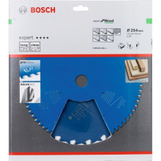 Bosch Kreissägeblatt Expert for Wood, Ø 254mm, 22Z(Bohrung 30mm, für Tischkreissägen)