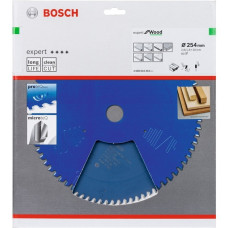 Bosch Kreissägeblatt Expert for Wood, Ø 254mm, 80Z(Bohrung 30mm, für Tischkreissägen)