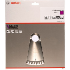 Bosch Kreissägeblatt Multi Material, Ø 230mm, 64Z(Bohrung 30mm, für Handkreissägen)