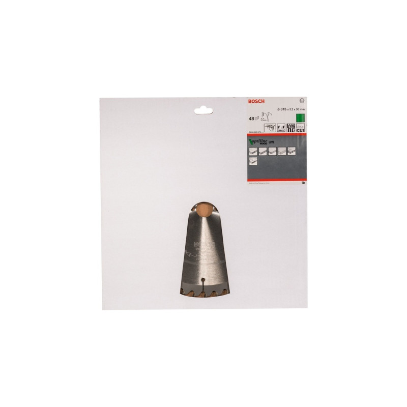 Bosch Kreissägeblatt Optiline Wood, Ø 315mm, 48Z(Bohrung 30mm, für Tischkreissägen)