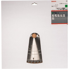 Bosch Kreissägeblatt Optiline Wood, Ø 350mm, 54Z(Bohrung 30mm, für Tischkreissägen)