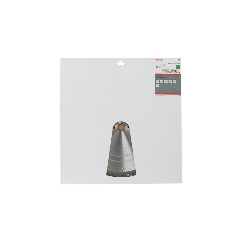 Bosch Kreissägeblatt Optiline Wood, Ø 400mm, 60Z(Bohrung 30mm, für Tischkreissägen)