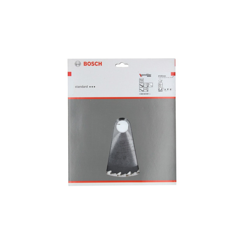 Bosch Kreissägeblatt Speedline Wood, Ø 235mm, 30Z(Bohrung 30mm, für Handkreissägen)