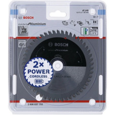 Bosch Kreissägeblatt Standard for Aluminium, Ø 140mm, 50Z(Bohrung 20mm, für Akku-Handkreissägen)