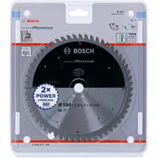 Bosch Kreissägeblatt Standard for Aluminium, Ø 184mm, 56Z(Bohrung 16mm, für Akku-Handkreissägen)