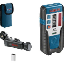 Bosch Laser-Empfänger LR 1 Professional, mit Halterung(blau/schwarz, für Rotationslaser GRL 400 H / GRL 300 HV)