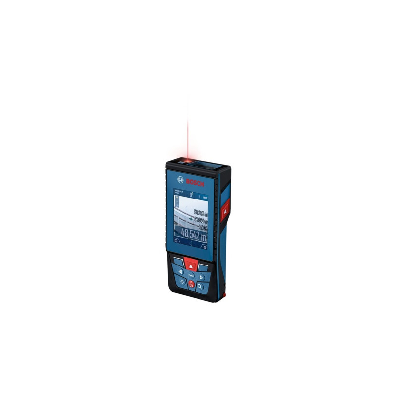 Bosch Laser-Entfernungsmesser GLM 100-25 C Professional(blau/schwarz, Reichweite 100m, rote Laserlinie)