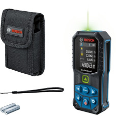 Bosch Laser-Entfernungsmesser GLM 50-27 CG Professional(blau/schwarz, Reichweite 50m, grüne Laserlinie)