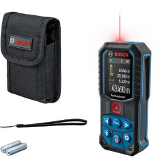 Bosch Laser-Entfernungsmesser GLM 50-27 C Professional(blau/schwarz, Reichweite 50m, rote Laserlinie)
