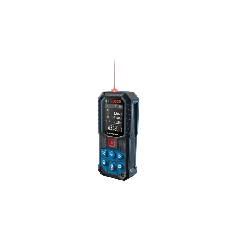 Bosch Laser-Entfernungsmesser GLM 50-27 C Professional(blau/schwarz, Reichweite 50m, rote Laserlinie)