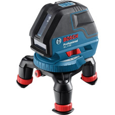 Bosch Linienlaser GLL 3-50 Professional, Kreuzlinienlaser(blau/schwarz, Laserzieltafel, Schutztasche)
