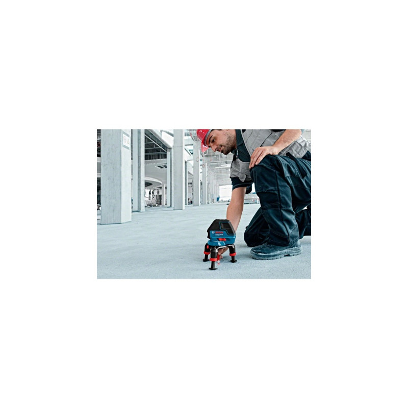 Bosch Linienlaser GLL 3-50 Professional, mit Empfänger, Kreuzlinienlaser(blau/schwarz, L-BOXX 136, rote Laserlinien)