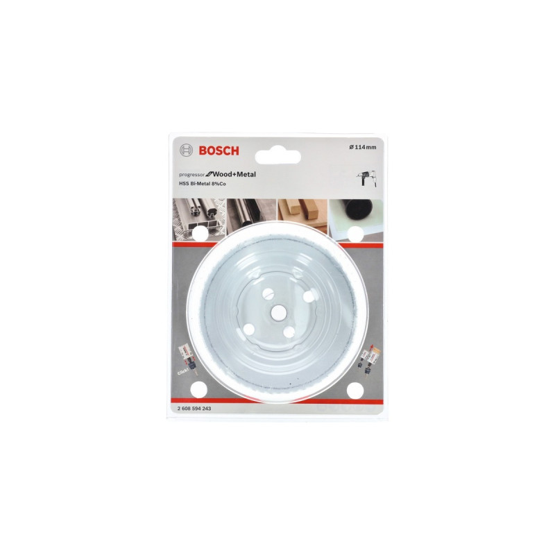 Bosch Lochsäge BiM Progressor for Wood & Metal, Ø 114mm(4.1/2