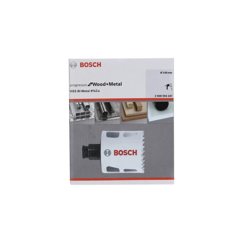Bosch Lochsäge BiM Progressor for Wood & Metal, Ø 140mm(5.1/2
