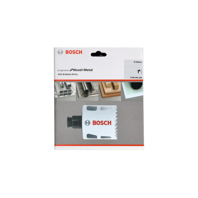 Bosch Lochsäge BiM Progressor for Wood & Metal, Ø 168mm(6.3/4