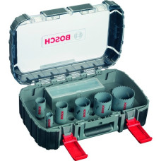 Bosch Lochsägen-Set HSS-Bimetall Elektriker, Ø 22-65mm, 11-teilig