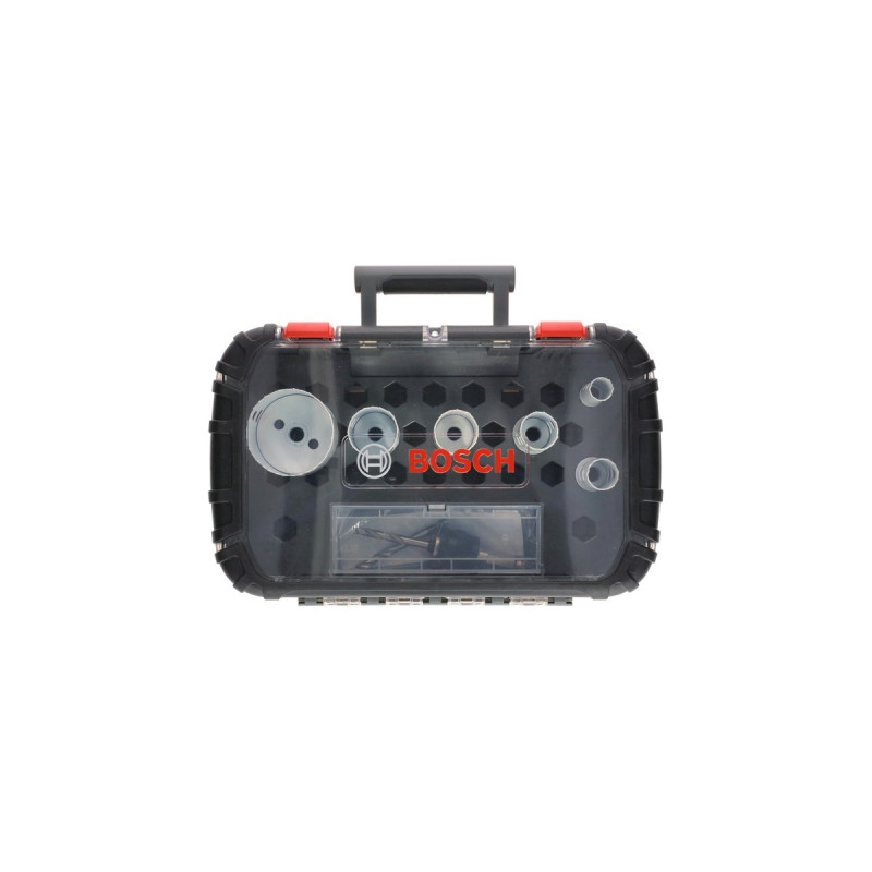 Bosch Lochsägen-Set Progressor for Wood & Metal, Ø 19- 68mm, 9-teilig(mit Power Change Adapter, Koffer)