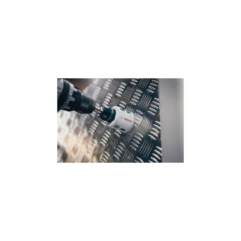 Bosch Lochsägen-Set Progressor for Wood & Metal, Ø 20-76mm, 14-teilig(mit Power Change Adapter, Koffer)