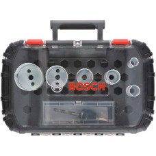 Bosch Lochsägen-Set Progressor for Wood & Metal, Ø 20- 64mm, 9-teilig(mit Power Change Adapter, Koffer)