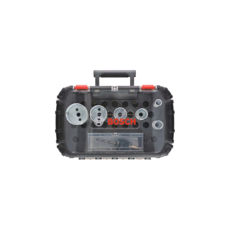 Bosch Lochsägen-Set Progressor for Wood & Metal, Ø 20- 64mm, 9-teilig(mit Power Change Adapter, Koffer)