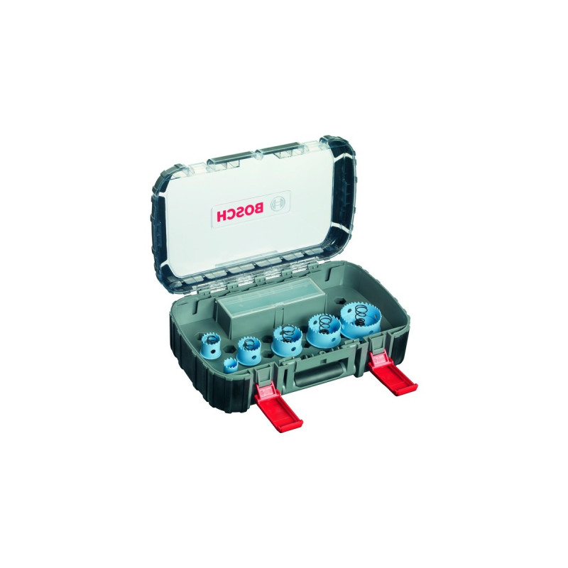 Bosch Lochsägen-Set Special for Sheet Metal Elektrik, Ø 22-64mm, 9-teilig(im Koffer)