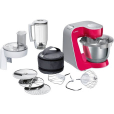 Bosch MUM58420 Küchenmaschine(pink/silber, 1.000 Watt, Serie 4)
