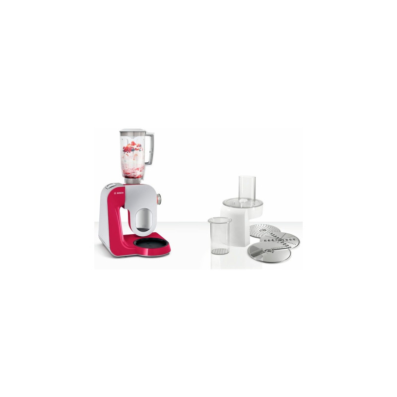 Bosch MUM58420 Küchenmaschine(pink/silber, 1.000 Watt, Serie 4)