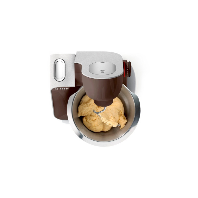 Bosch MUM58A20 Küchenmaschine(edelstahl/braun, 1.000 Watt, Serie 4)