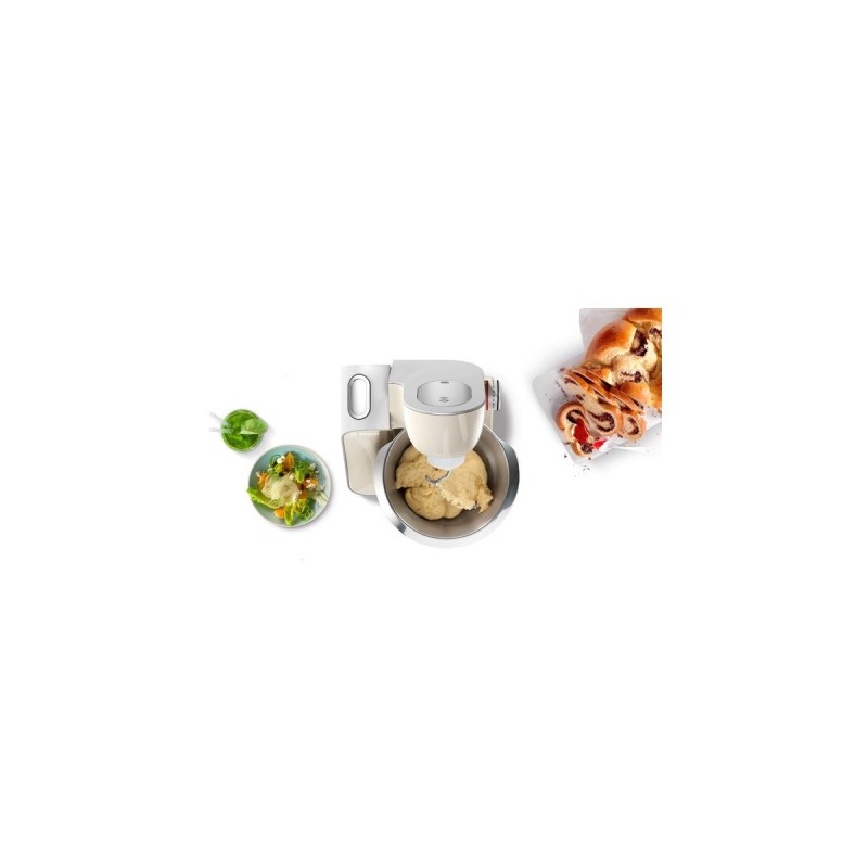 Bosch MUM58L20 CreationLine Küchenmaschine(silber/grau, 1.000 Watt, Serie 4)