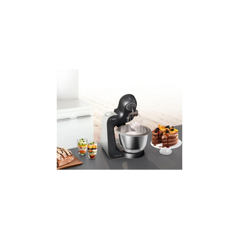 Bosch MUM59N26DE Küchenmaschine(schwarz, 1.000 Watt, Serie 4)