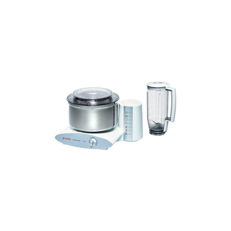 Bosch MUM6N21 universal plus Küchenmaschine(weiß/silber, 1.000 Watt)