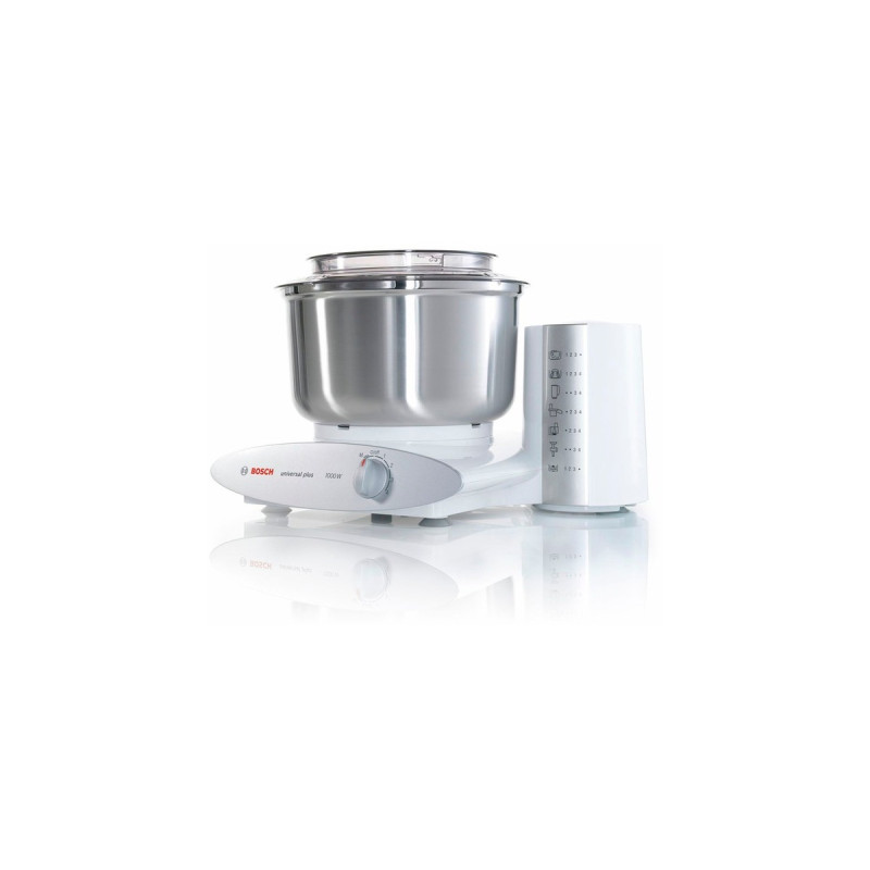 Bosch MUM6N21 universal plus Küchenmaschine(weiß/silber, 1.000 Watt)