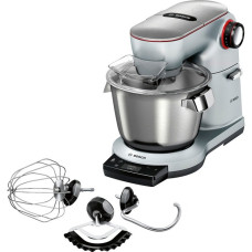 Bosch MUM9AX5S00 Küchenmaschine OptiMUM(silber, 1.500 Watt, Serie 8, integrierte Waage, Timer, Profi-Patisserie-Set)