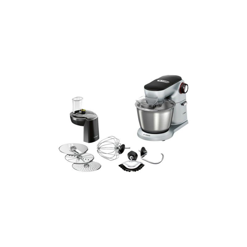 Bosch MUM9D33S11 Küchenmaschine OptiMUM(silber/schwarz, 1.600 Watt, Serie 8)