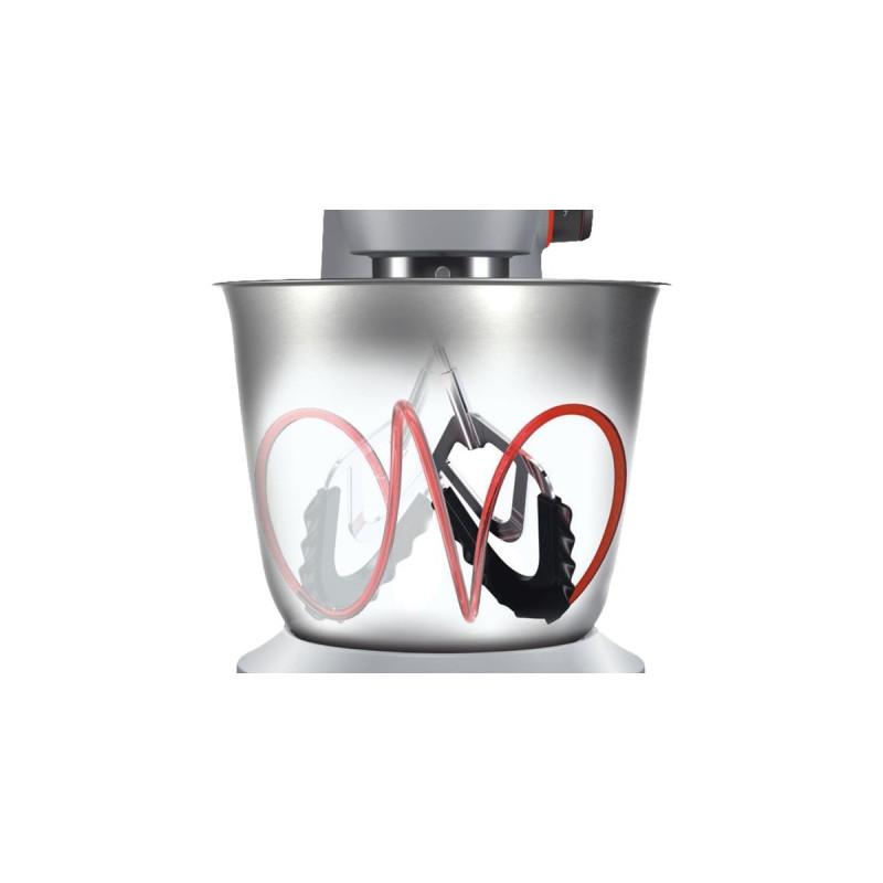 Bosch MUM9D33S11 Küchenmaschine OptiMUM(silber/schwarz, 1.600 Watt, Serie 8)