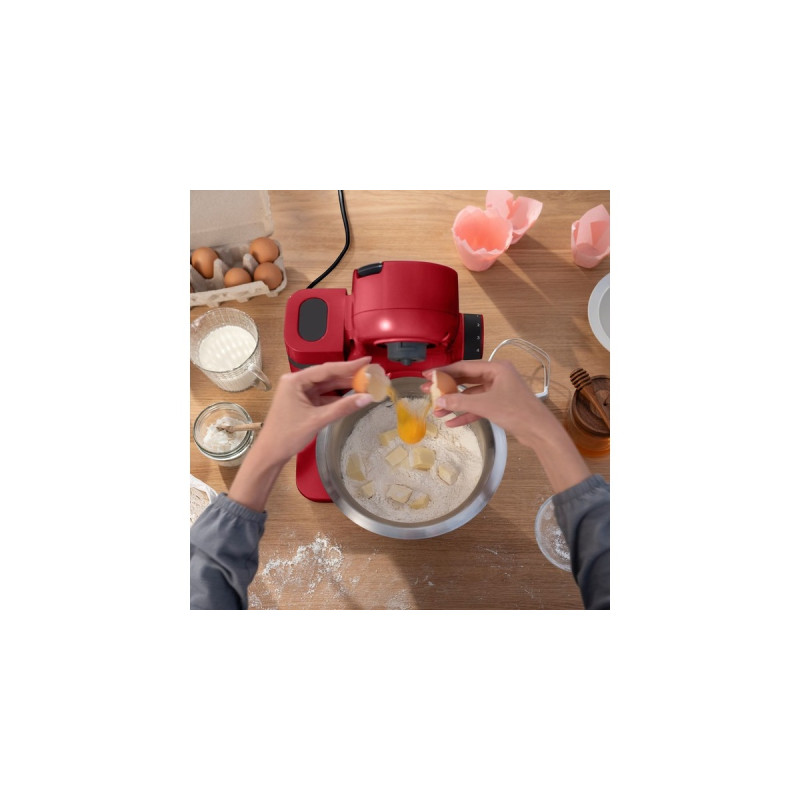 Bosch MUMS2ER01 Küchenmaschine(rot, 700 Watt, Serie 2)
